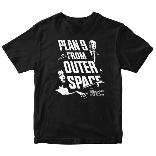 PLAN 9 FROM OUTER SPACE T-Shirt Noir