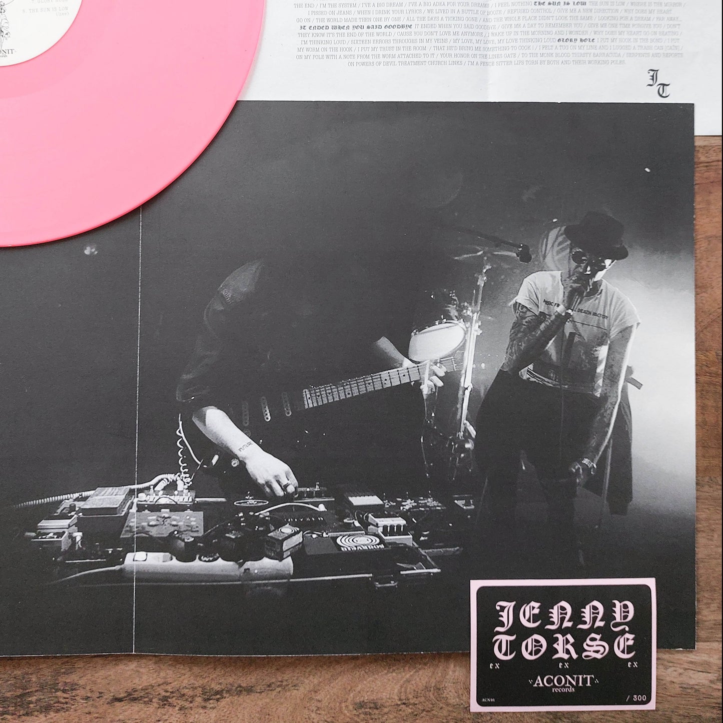 JENNY TORSE - Ex - Limited Edition PINK 12" Vinyl